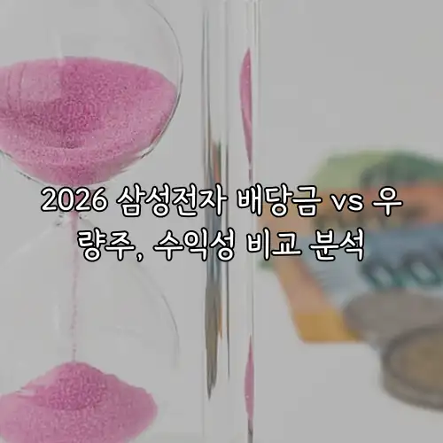 2026 삼성전자 배당금 vs 우량주, 수익성 비교 분석