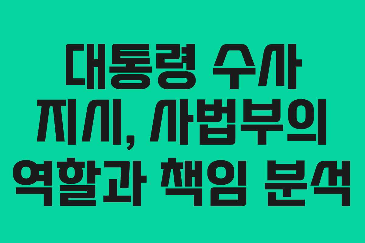 대통령-수사-지시,-사법부의-역할과-책임-분석